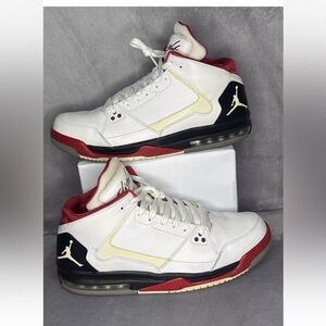 Nike Air Jordan Flight Origin White Red Black Size 13 Mens Shoes